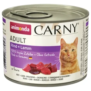 Zertifiziert animonda Carny Adult Rind/Lamm 200 g